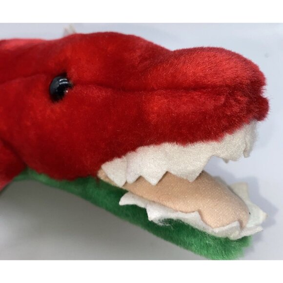 Tabasco Pepper Sauce Peppergator Alligator Plush Stuffed Animal Toy Red Green - Picture 9 of 12
